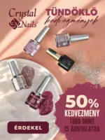 Crystal Nails akci&oacute;s