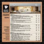 Potrefen&aacute; Husa Poledn&iacute; menu &ndash; do 01.05.2026