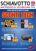 SCHIAVOTTO S.r.l. Sconti Tech - al 20.05.2026