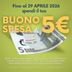 Pascar Buono spesa di 5 euro - al 29.04.2026