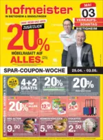 Hofmeister Sparcoupons - bis 03.05.2026