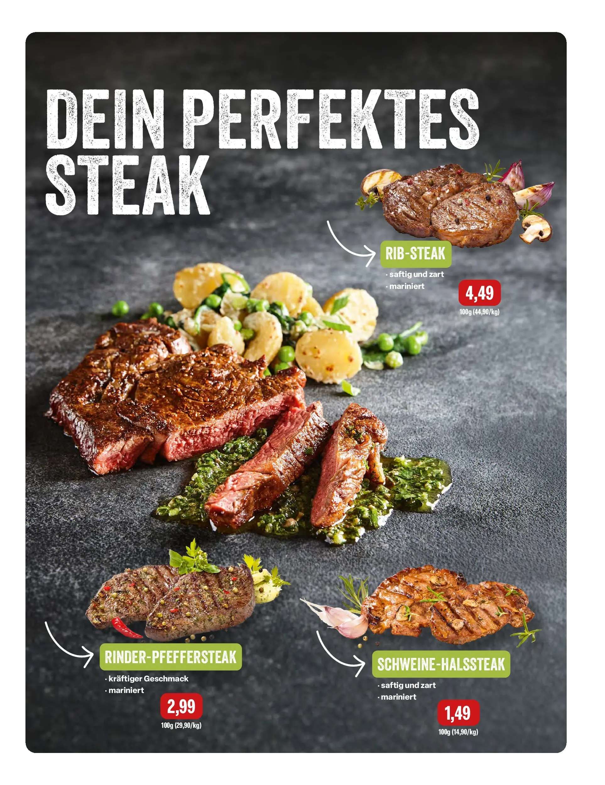 Feneberg Aktuelle Angebote (ab 30.04.2026) zum Blättern | Seite: 15 | Produkte: Steak
