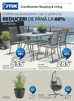 Ofertele JYSK valabile de la 24.04.2026 Ofertele JYSK valabile de la 24.04.2026