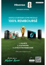 Pulsat Hisense 100% rembours&eacute;s &agrave; gagner - au 23.06.2026