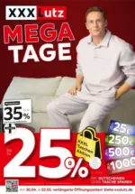 XXXLutz Mega Tage - bis 02.05.2026