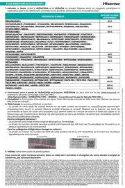Hisense Jusqu'&agrave; 500&euro; rembours&eacute;s