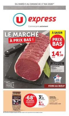 U Express - Prévisualisation de U Express - Jour de Marché valide à partir de 05.05.2026