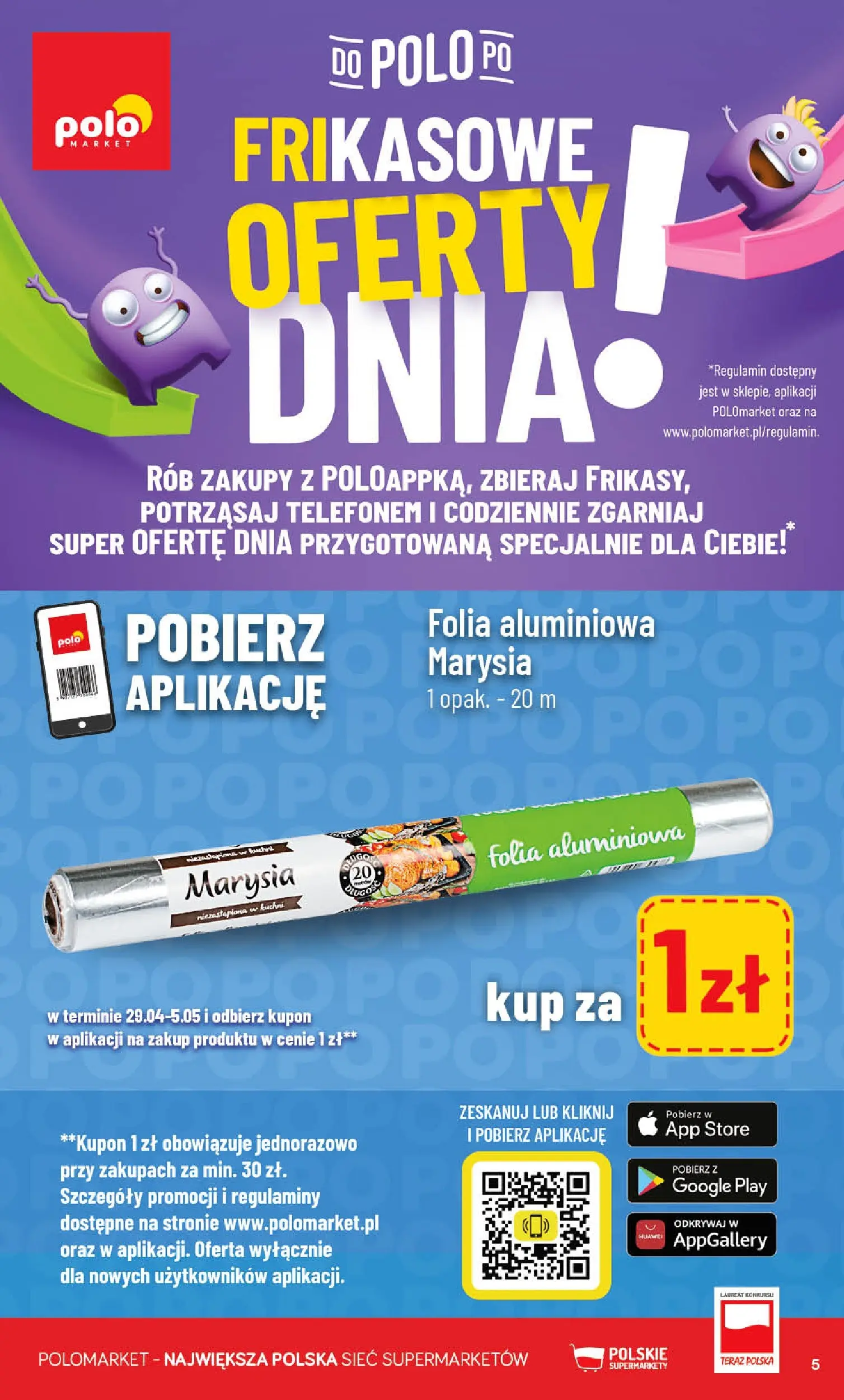 Nowa POLOmarket gazetka od jutra 29.04.2026 | Strona: 5