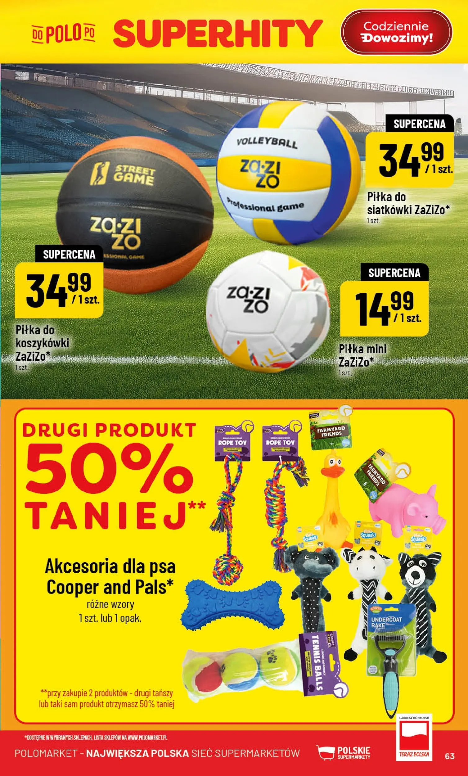 Nowa POLOmarket gazetka od jutra 29.04.2026 | Strona: 63