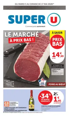 Super U - Prévisualisation de Super U - Jour de Marché valide à partir de 05.05.2026