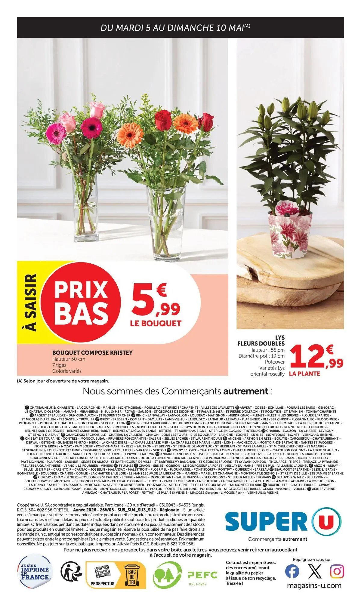 Super U - Jour de Marché à partir du 04/05/2026 - promo en ligne | Page: 18