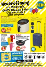 TEDi Discount TEDi Neuer&ouml;ffnung Salzgitter | Mai - bis 07.05.2026