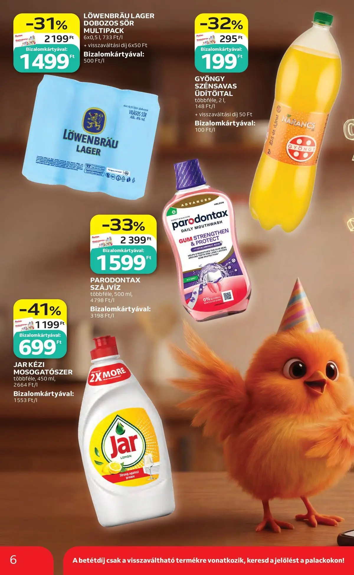 Auchan akciós újság Budapest - 2026.04.30. -tól/töl > akció, lapozható szórólap 🛍️ | Oldal: 6