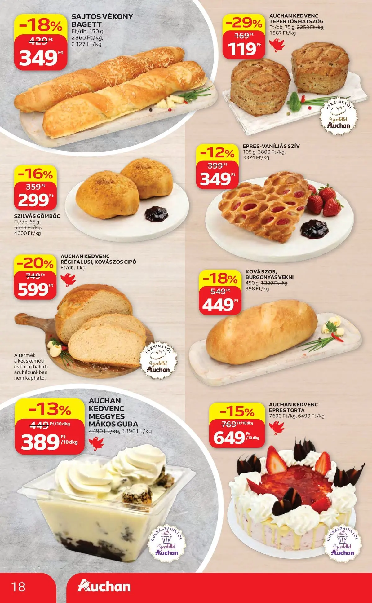Auchan akciós újság Budapest - 2026.04.30. -tól/töl > akció, lapozható szórólap 🛍️ | Oldal: 18