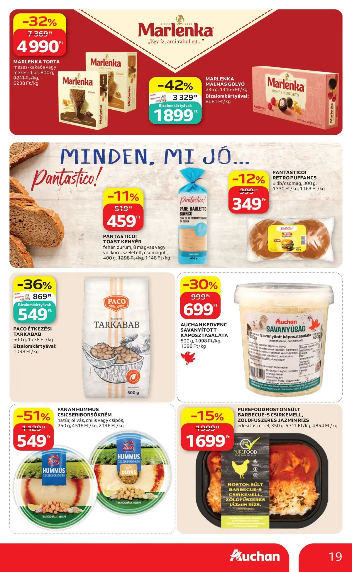 Auchan akciós újság Budapest - 2026.04.30. -tól/töl > akció, lapozható szórólap 🛍️ | Oldal: 19