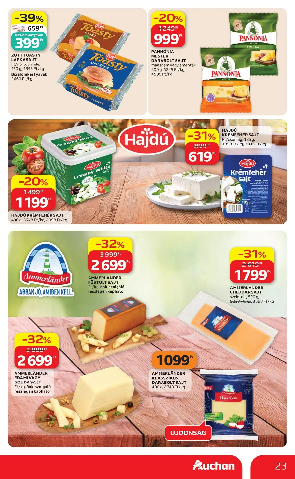 Auchan akciós újság Budapest - 2026.04.30. -tól/töl > akció, lapozható szórólap 🛍️ | Oldal: 23