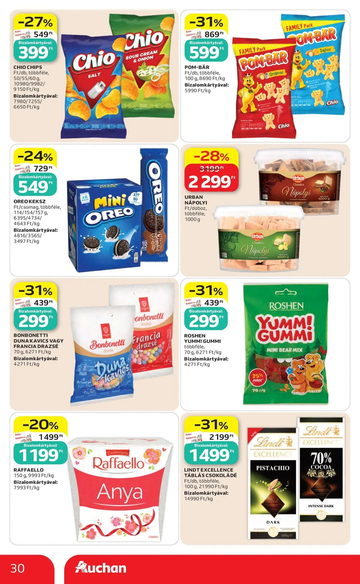 Auchan akciós újság Budapest - 2026.04.30. -tól/töl > akció, lapozható szórólap 🛍️ | Oldal: 30