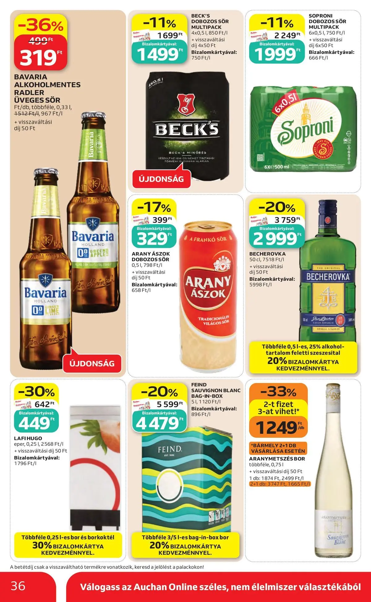 Auchan akciós újság Budapest - 2026.04.30. -tól/töl > akció, lapozható szórólap 🛍️ | Oldal: 36