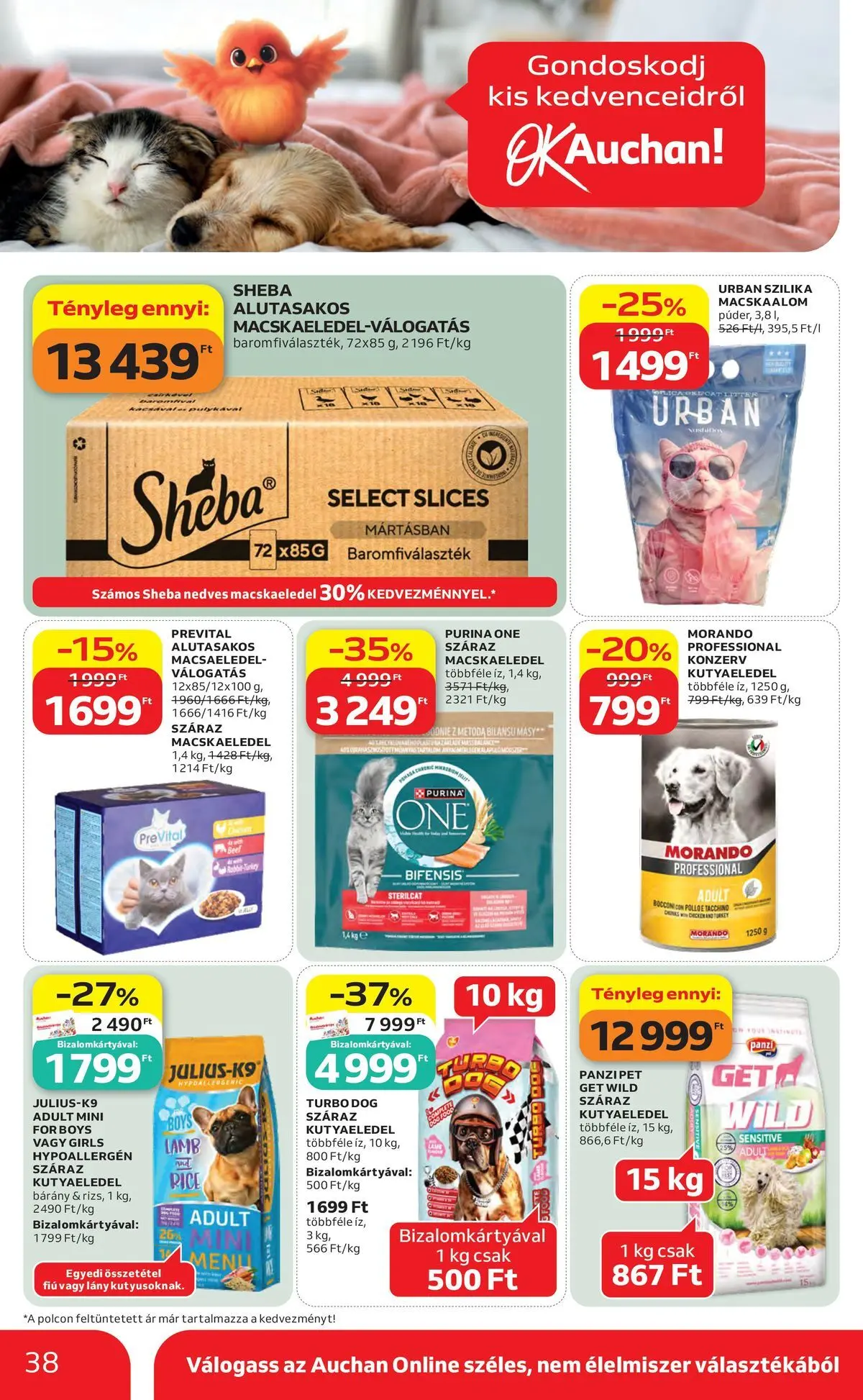 Auchan akciós újság Budapest - 2026.04.30. -tól/töl > akció, lapozható szórólap 🛍️ | Oldal: 38