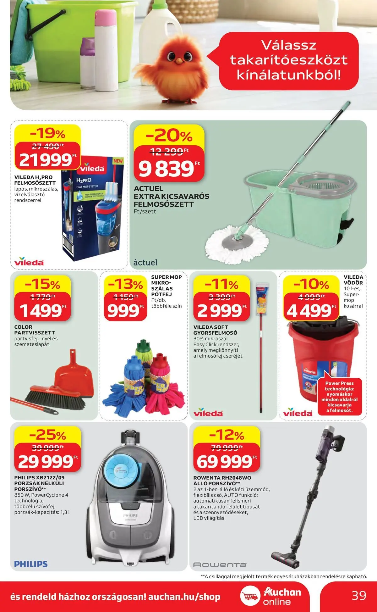 Auchan akciós újság Budapest - 2026.04.30. -tól/töl > akció, lapozható szórólap 🛍️ | Oldal: 39