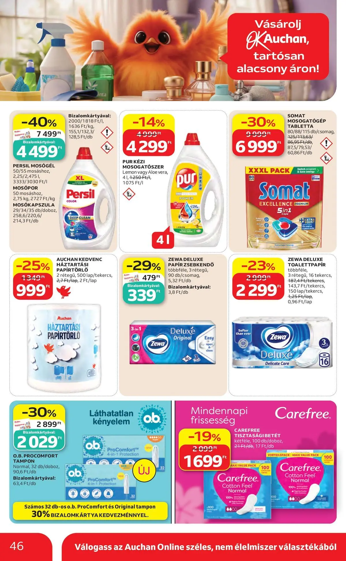 Auchan akciós újság Budapest - 2026.04.30. -tól/töl > akció, lapozható szórólap 🛍️ | Oldal: 46