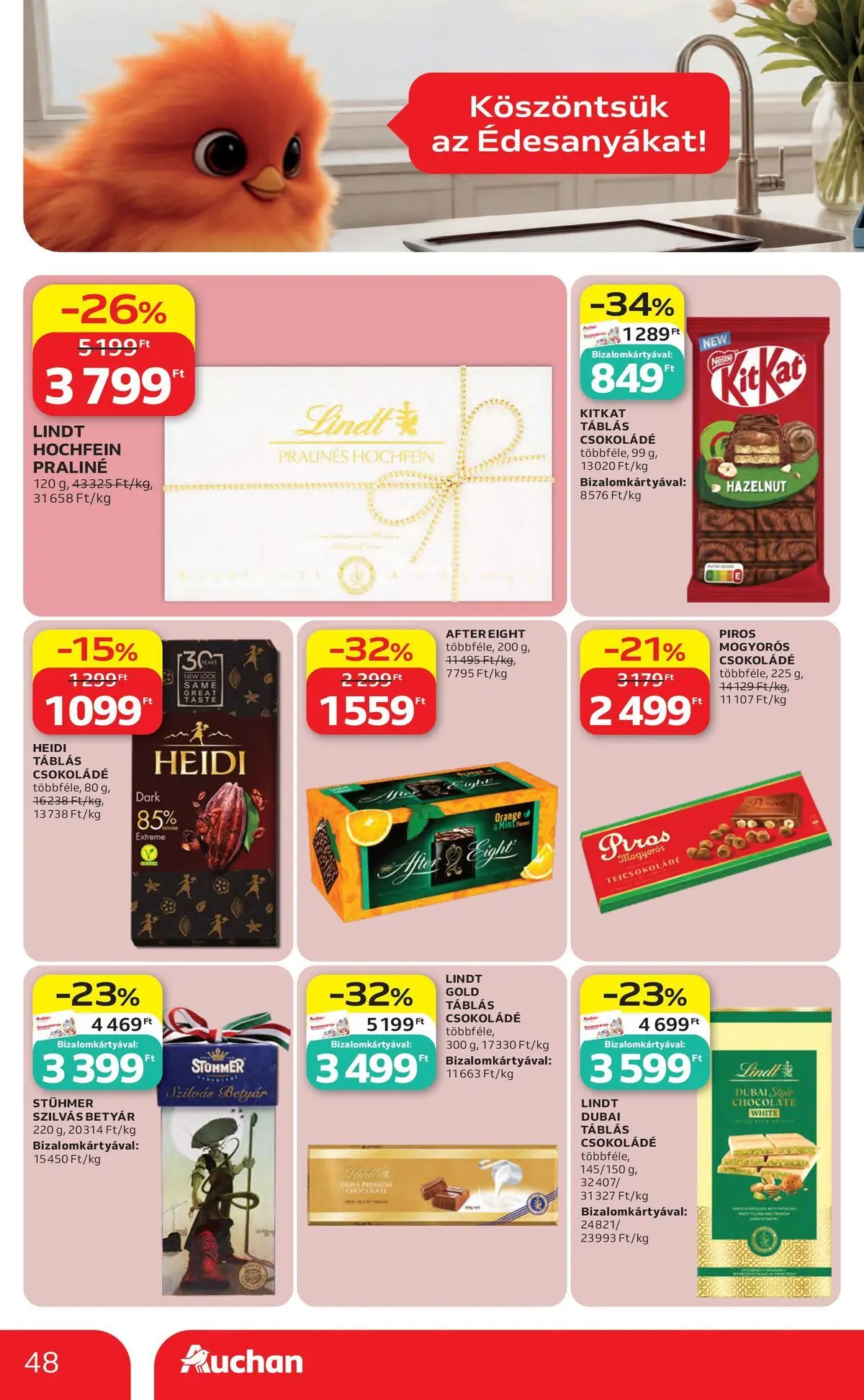 Auchan akciós újság Budapest - 2026.04.30. -tól/töl > akció, lapozható szórólap 🛍️ | Oldal: 48