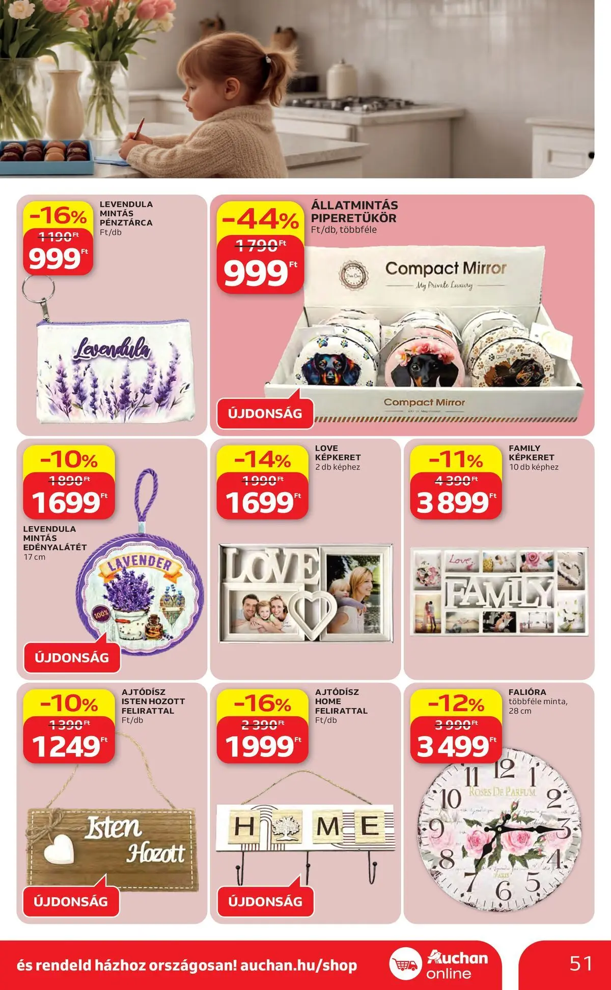 Auchan akciós újság Budapest - 2026.04.30. -tól/töl > akció, lapozható szórólap 🛍️ | Oldal: 51