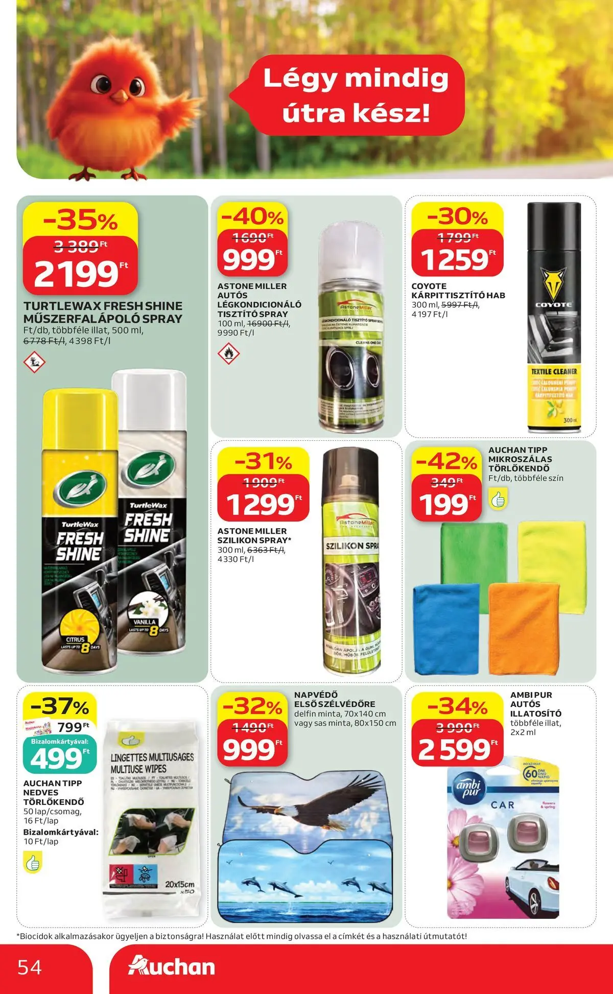 Auchan akciós újság Budapest - 2026.04.30. -tól/töl > akció, lapozható szórólap 🛍️ | Oldal: 54