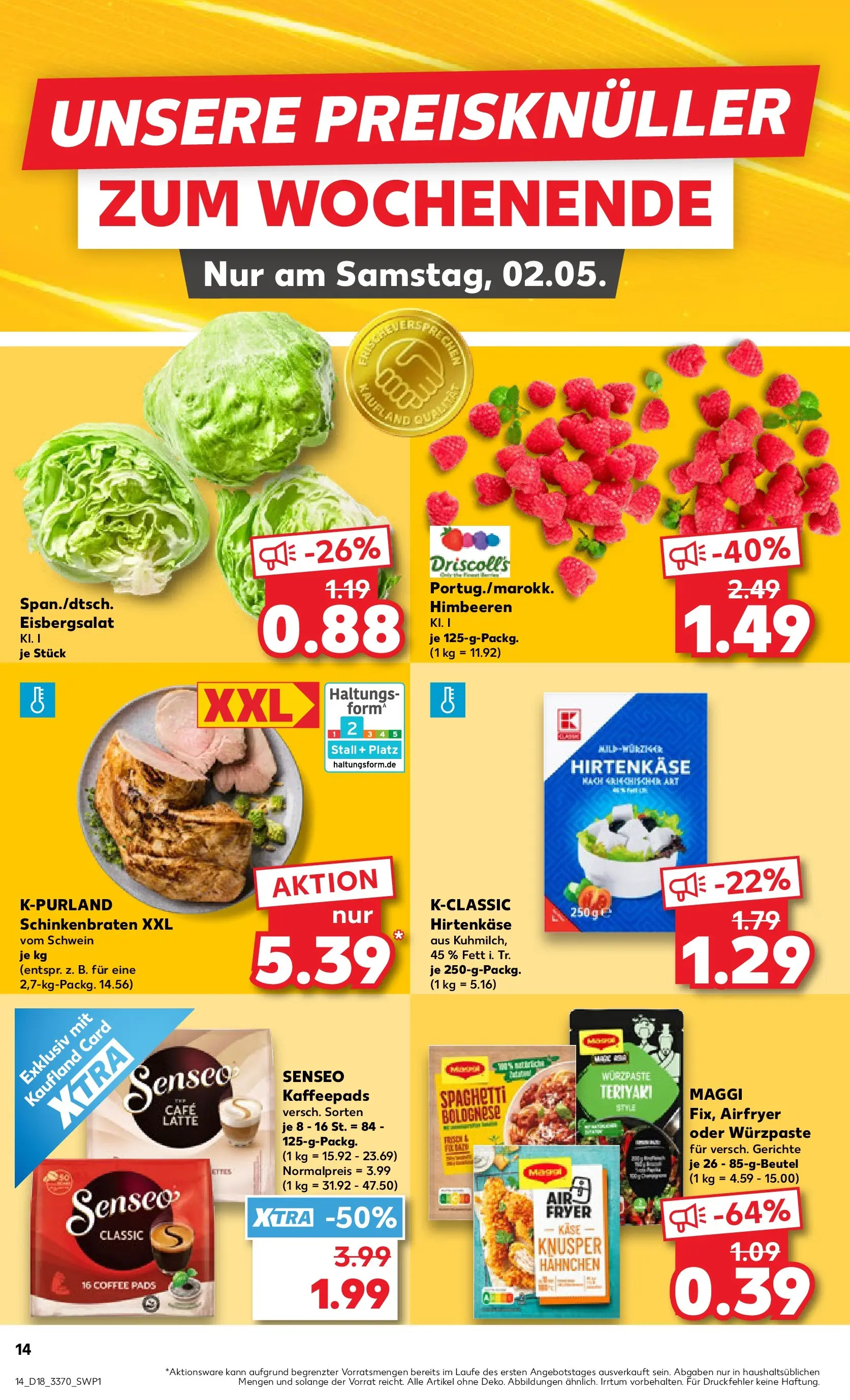 Prospekt Kaufland ab 29.04.2026 » Angebote Online zum Blättern | Seite: 14