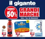 Il Gigante Grandi Marche, sconti fino al 50% - al 20.05.2026