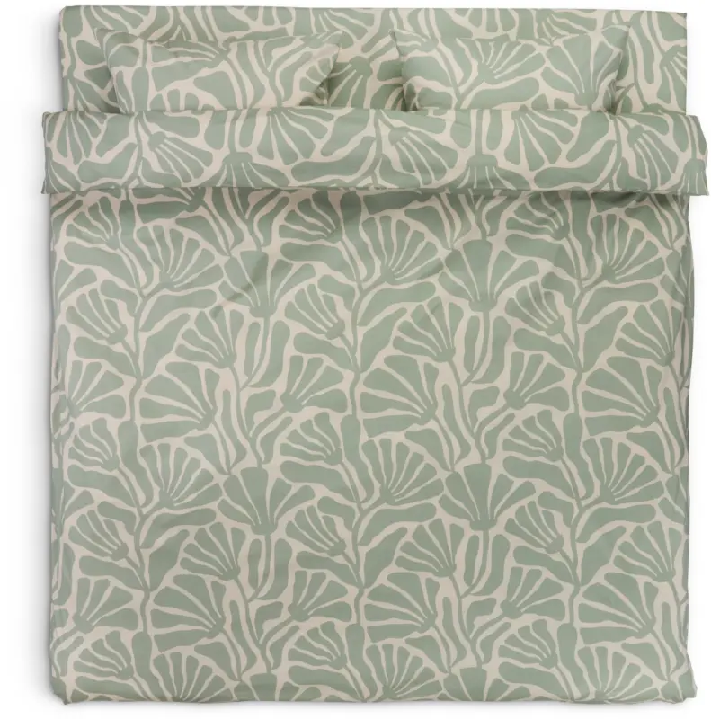 JYSK Спално бельо с чаршаф ELINE 200x220 зелено