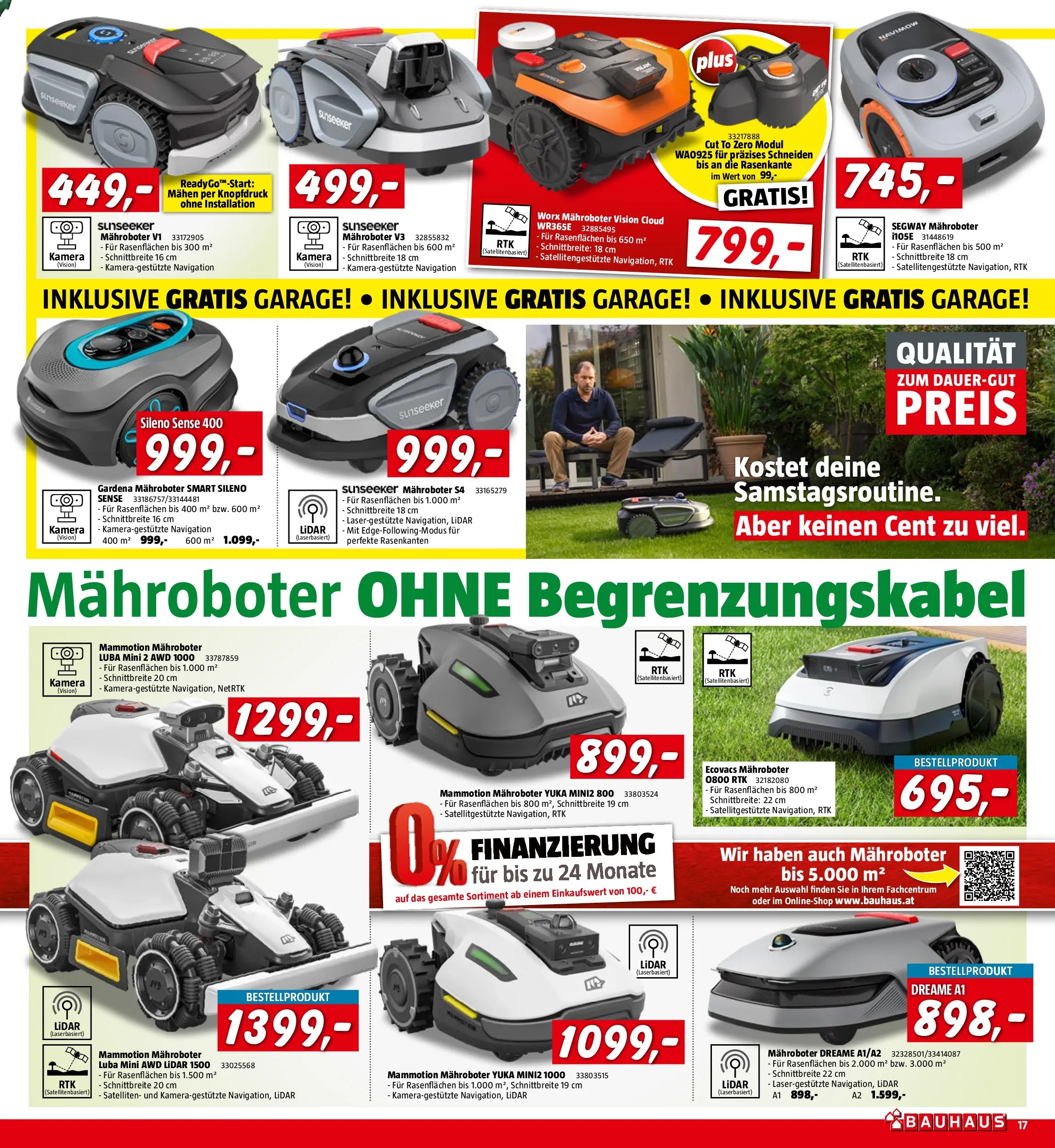 Bauhaus Pasching, Wels, Steyr von 29.04.2026 - Aktuelle Angebote | Seite: 17 | Produkte: Kamera, Navigation