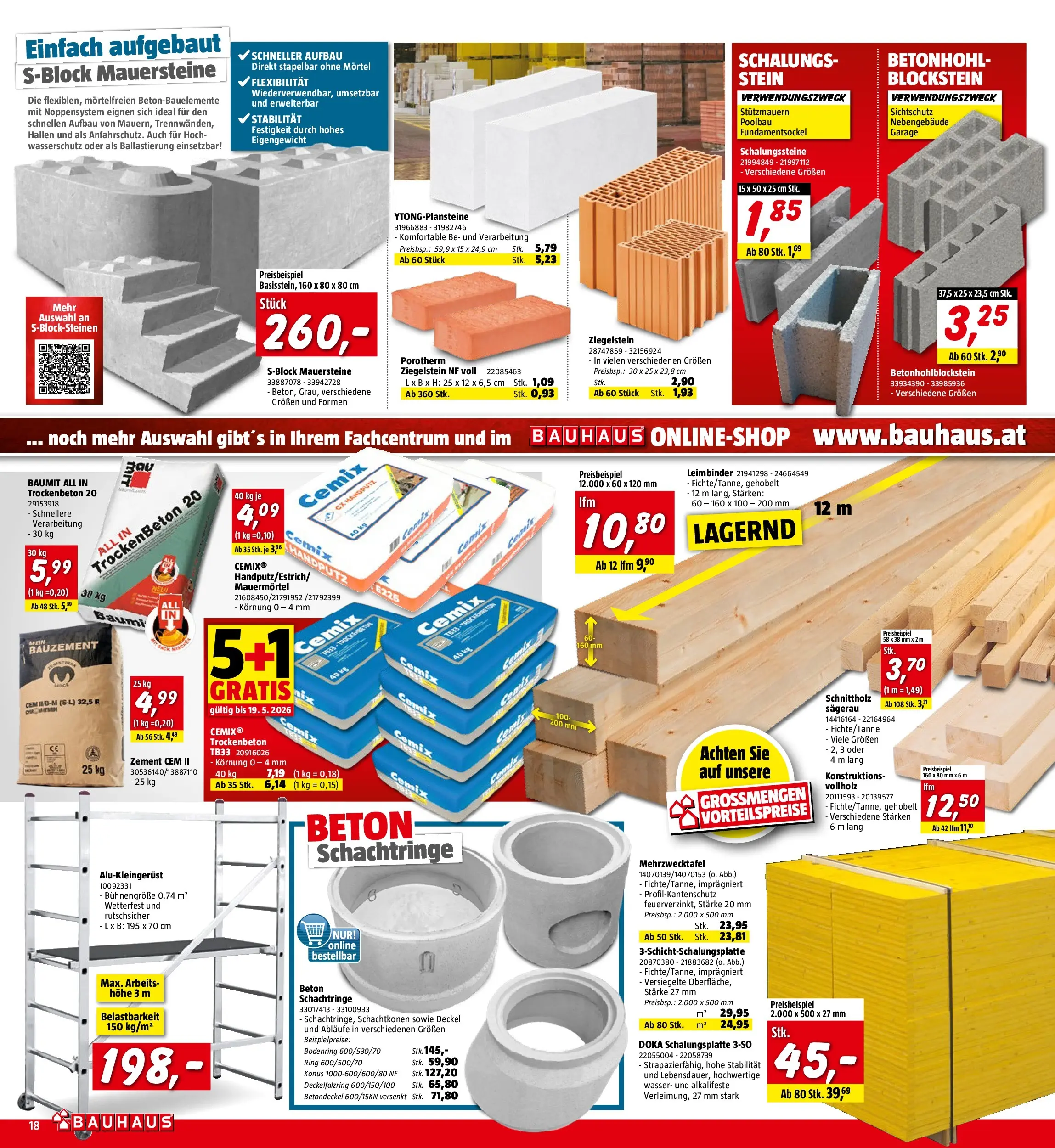 Bauhaus Pasching, Wels, Steyr von 29.04.2026 - Aktuelle Angebote | Seite: 18 | Produkte: Wasser