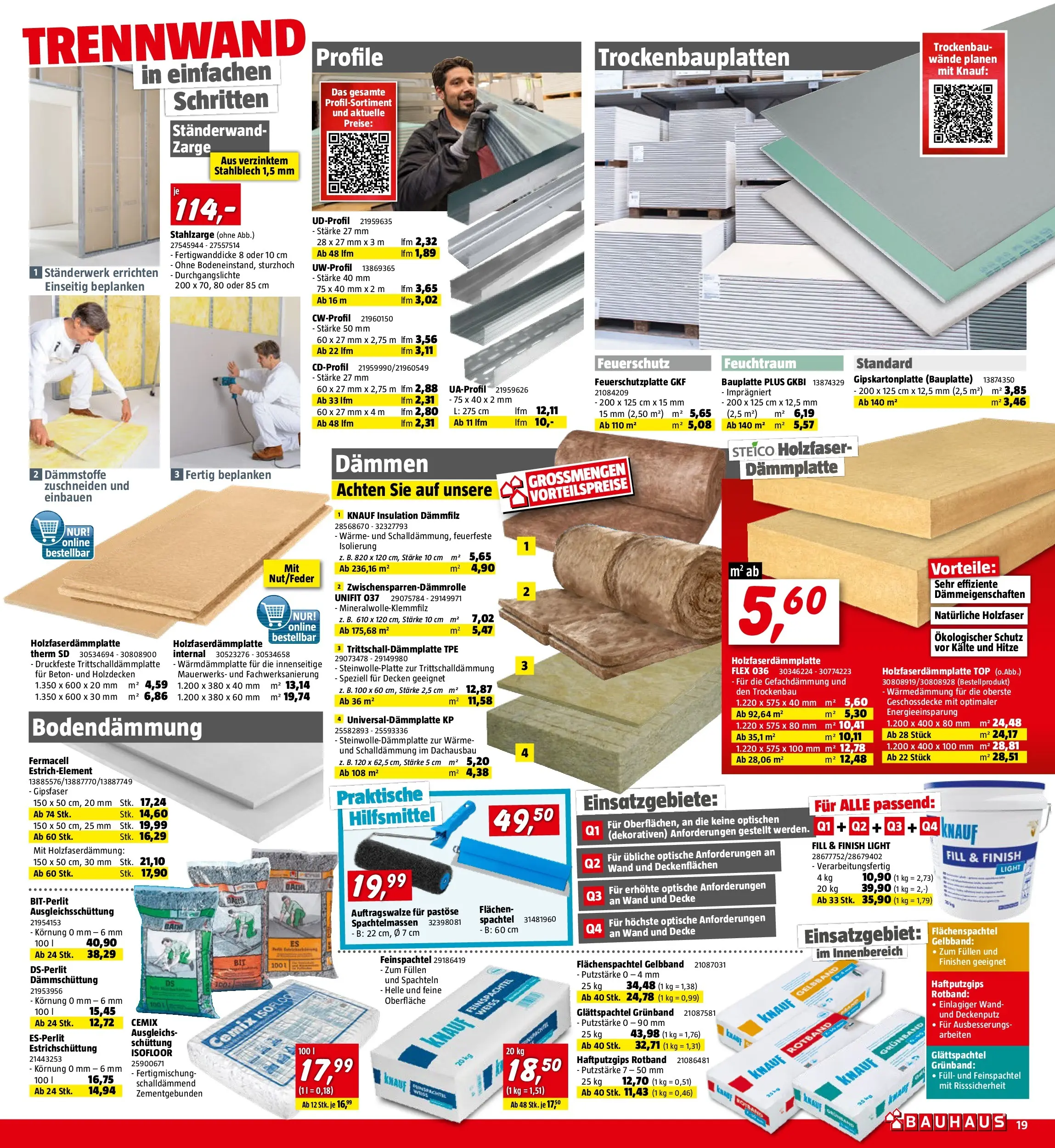 Bauhaus Pasching, Wels, Steyr von 29.04.2026 - Aktuelle Angebote | Seite: 19 | Produkte: Decke