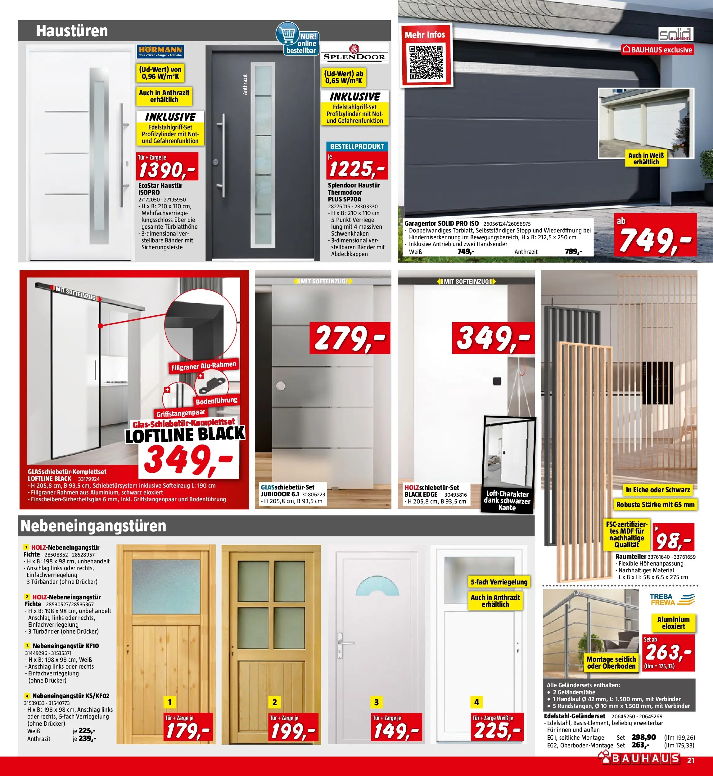 Bauhaus Pasching, Wels, Steyr von 29.04.2026 - Aktuelle Angebote | Seite: 21 | Produkte: Drucker, Verbinder