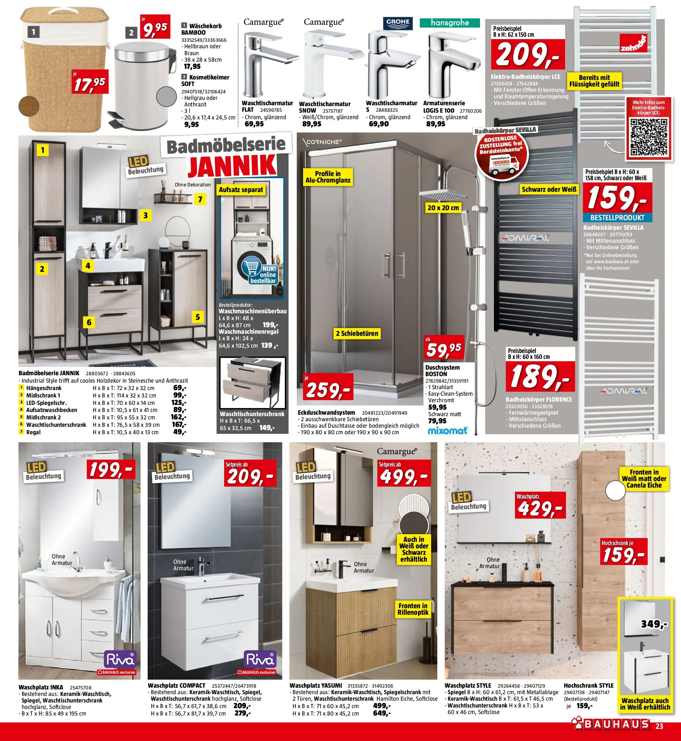 Bauhaus Pasching, Wels, Steyr von 29.04.2026 - Aktuelle Angebote | Seite: 23 | Produkte: Regal, Schrank, Spiegel