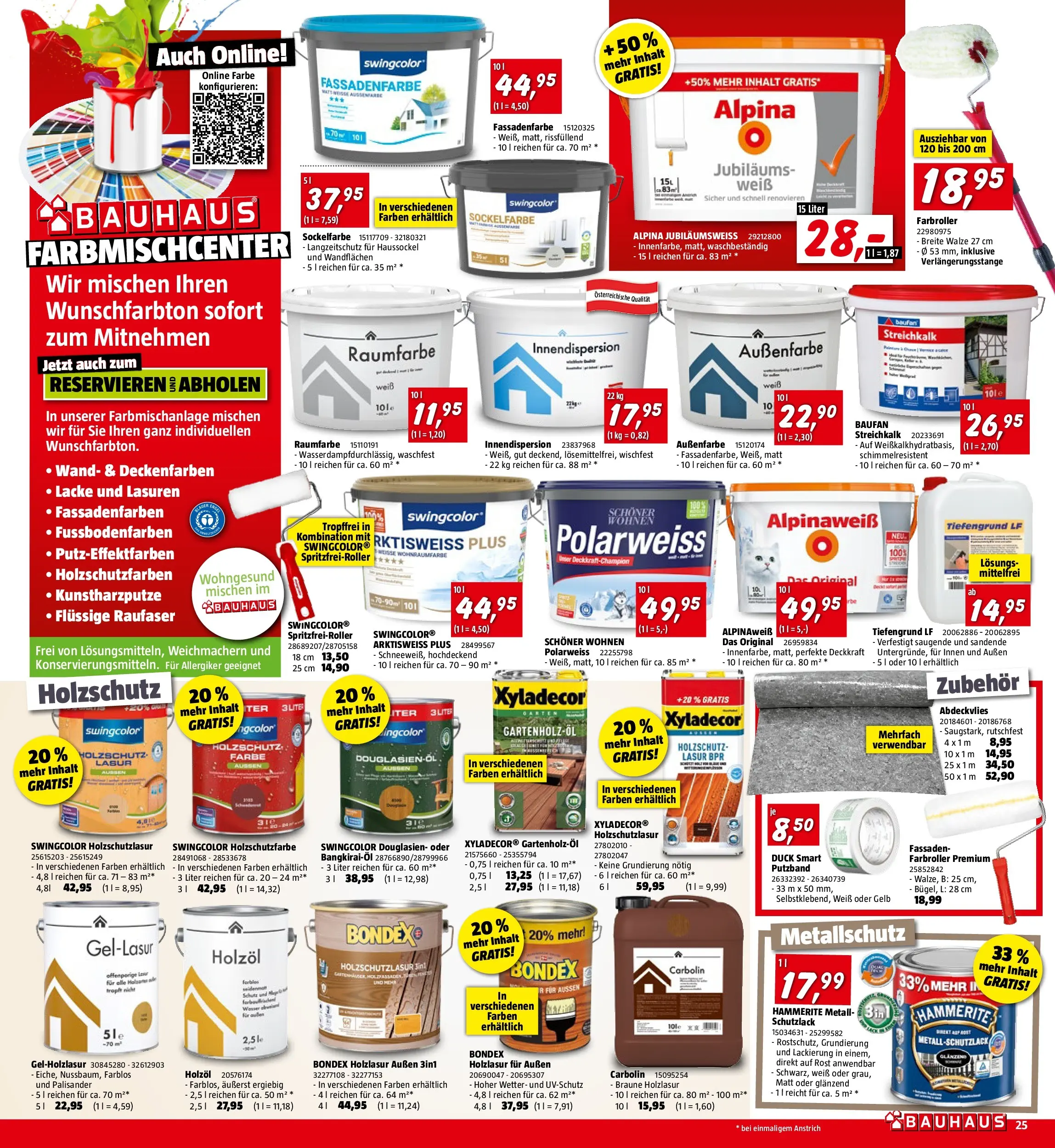 Bauhaus Pasching, Wels, Steyr von 29.04.2026 - Aktuelle Angebote | Seite: 25