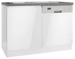 m&ouml;max Dornbirn - Ihr Trendm&ouml;belhaus in Dornbirn Sp&uuml;lenunterschrank Monza ca. 120x86 cm Wei&szlig;/Grau