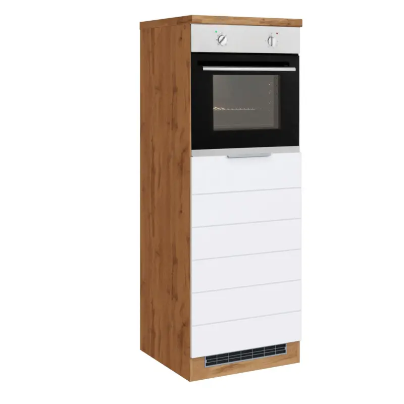 Backofen-/K&uuml;hlschrank Umbauschrank Florenz ca. 60 cm