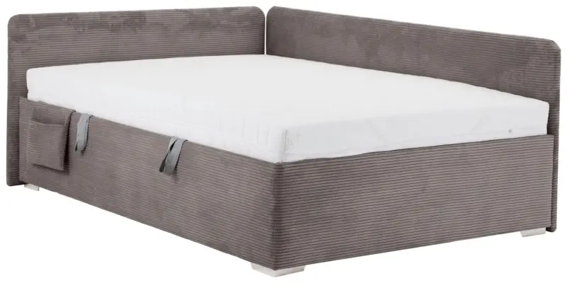 Bett Remi Grau ca. 140x200cm