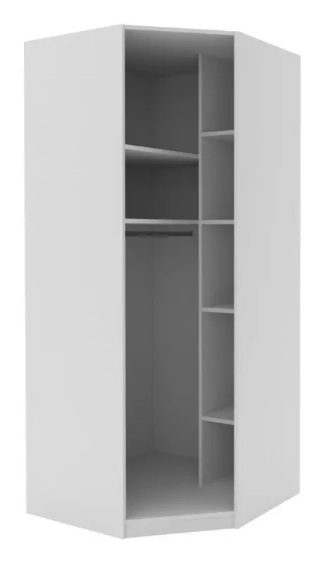 Eckschrank "UNIT" in Wei&szlig;