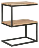 M&ouml;belix Beistelltisch "Akola" , ca. 45x30 cm, aus Akazie