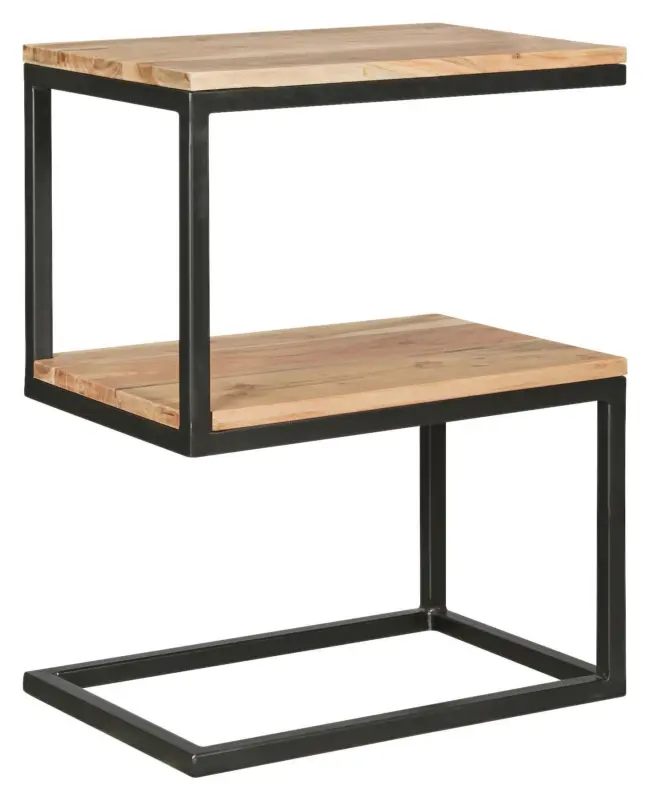 Beistelltisch "Akola" , ca. 45x30 cm, aus Akazie