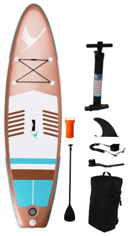 Stand-Up Paddle Board Blau/Braun ca. 305cm