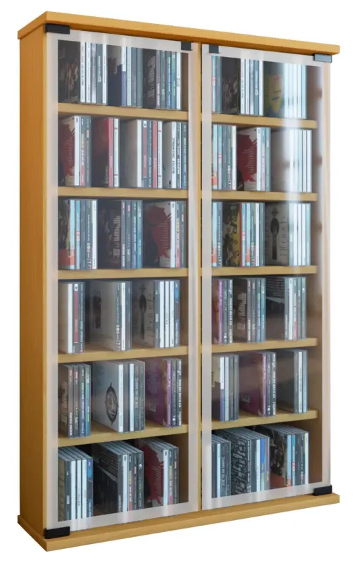 CD-Regal Galerie in Buchefarbe, B: 60 cm