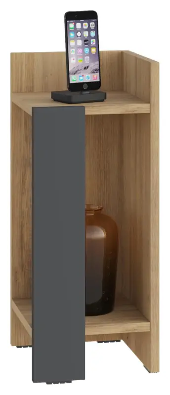 Nachttisch Elos ca. 27x60x25 cm Eichefarben