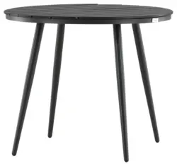 Gartentisch Break ca. 90x90 cm Schwarz