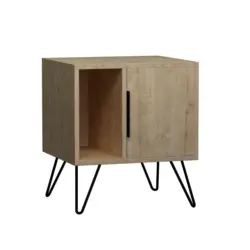 Nachtk&auml;stchen Glynn ca. 45x50x35 cm Eichefarben