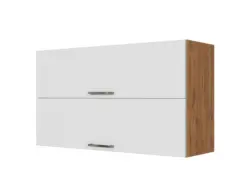 Held K&uuml;chenoberschrank ca. 100 cm Wei&szlig;/Eiche