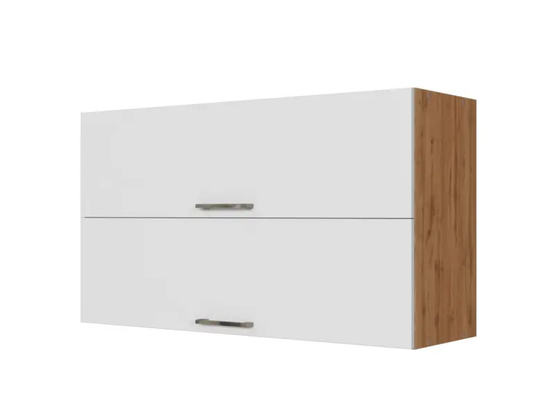 Held K&uuml;chenoberschrank ca. 100 cm Wei&szlig;/Eiche